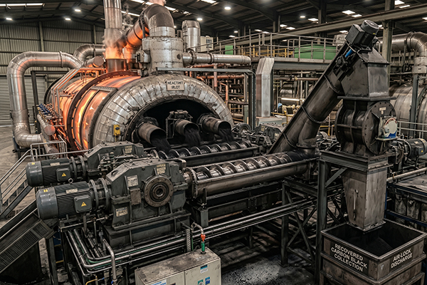 Carbon Discharge Screw System